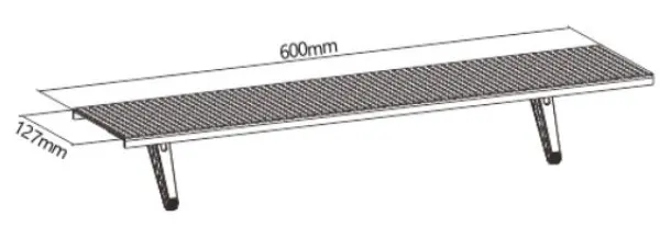 Polica za AV ureaje na TV-u Kettz NAV-K52