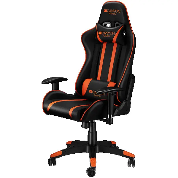 CANYON Fobos G?-3 Gaming chair, PU leather, Cold molded foam, Metal Frame, Top gun mechanism, 90-165 dgree, 2D armrest, Class 4 gas lift, N