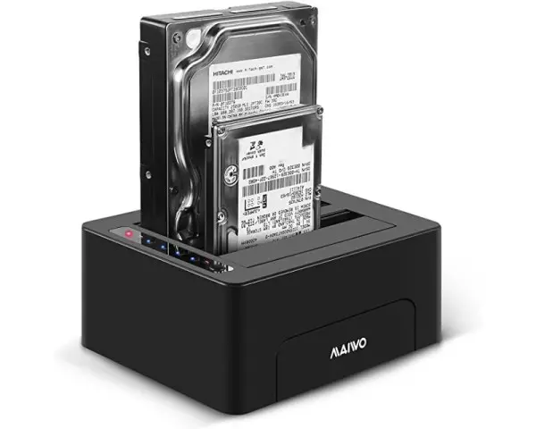 MAIWO USB 3.1 SATA HDD dual Docking station, K3082C