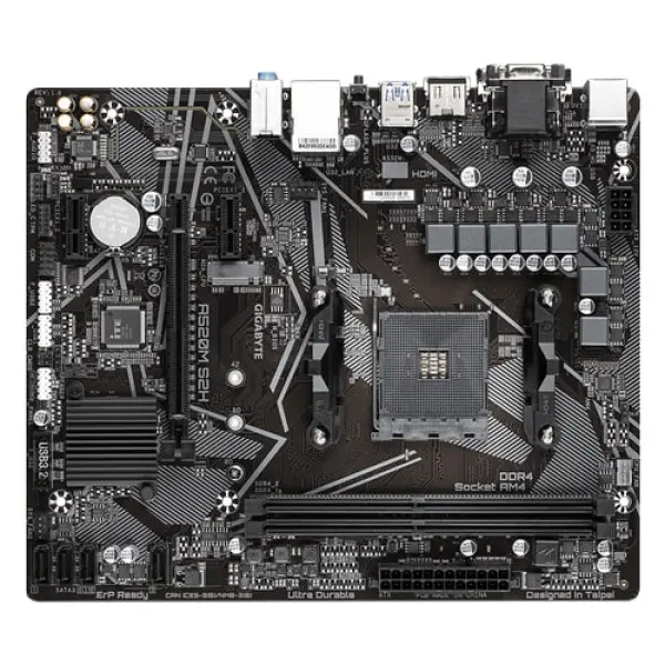 MB Gigabyte AMD AM4 A520M S2H