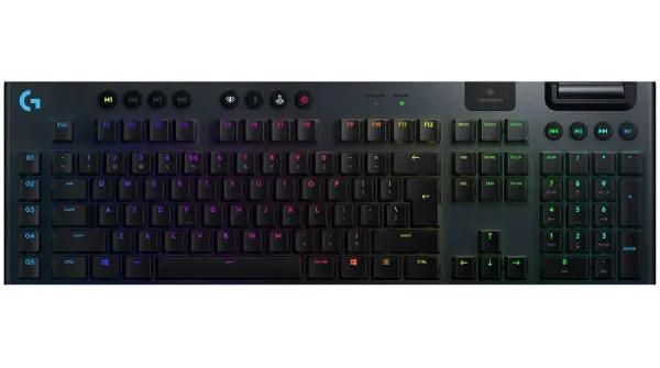 G915 Lightspeed Wireless RGB Mechanical Gaming Keyboard - GL Clicky Carbon