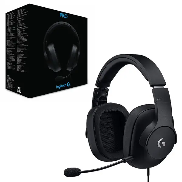 LOGITECH PRO Gaming Headset - Black - Stereo ( 981-000812 ) 