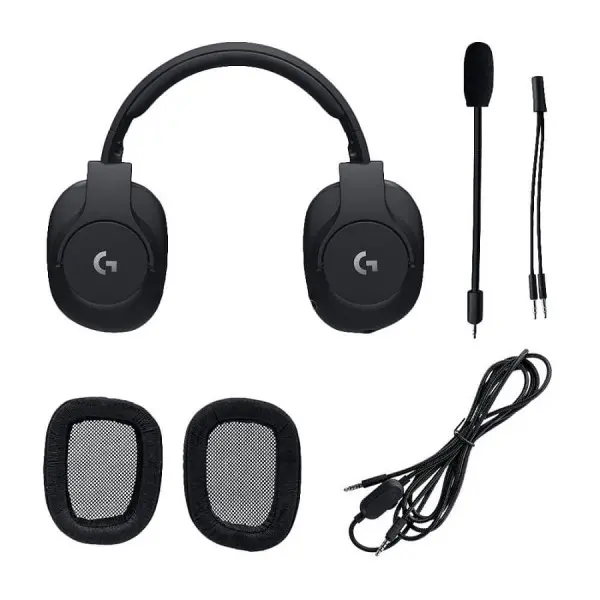 LOGITECH PRO Gaming Headset - Black - Stereo ( 981-000812 ) 