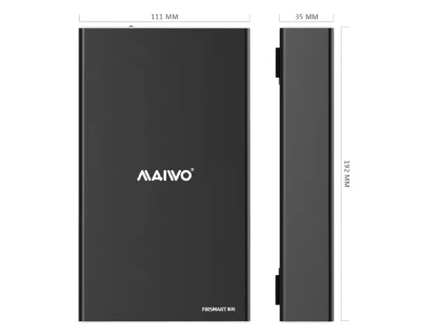 MAIWO Klon Kućište USB 3.2 Gen2 10Gbps HDDSSD za 3,5''2,5'' HDD i NVMe SSD, K3527N