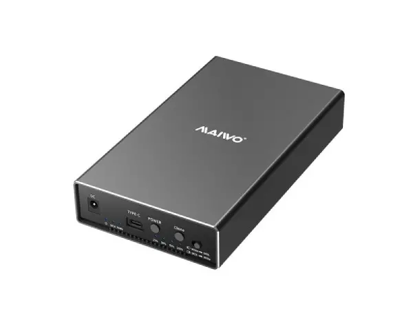 MAIWO Klon Kućište USB 3.2 Gen2 10Gbps HDDSSD za 3,5''2,5'' HDD i NVMe SSD, K3527N