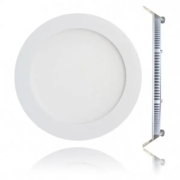 Led EL-LP012 Ugradni LED panel 6000K 12W Bela, okrugla