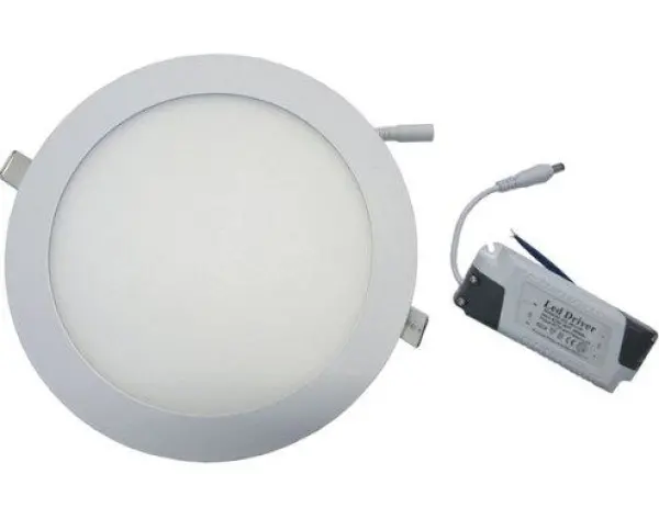 Led EL-LP012 Ugradni LED panel 6000K 12W Bela, okrugla