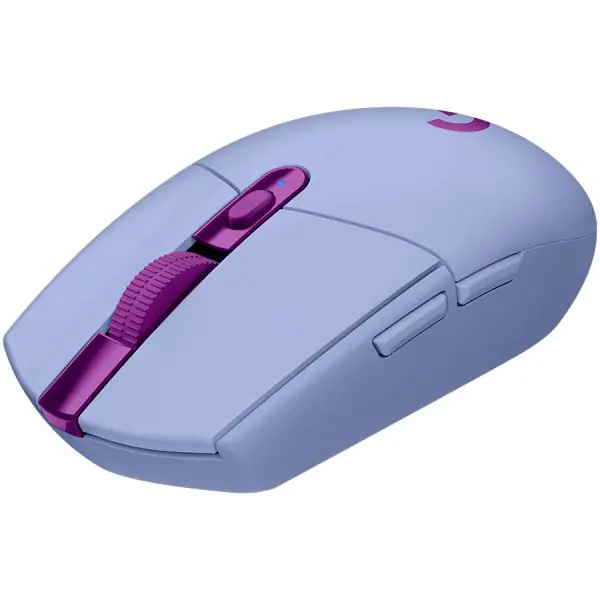LOGITECH G305 LIGHTSPEED Wireless Gaming Mouse - LILAC - EWR2 ( 910-006023 ) 