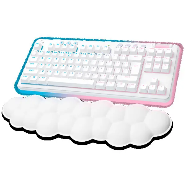 LOGITECH G715 TKL LIGHTSPEED RGB Wireless Gaming Keyboard - OFF WHITE - US INTL - LINEAR ( 920-010692 ) 