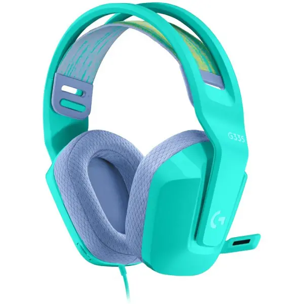 LOGITECH G335 Wired Gaming Headset - MINT - 3.5 MM ( 981-001024 ) 