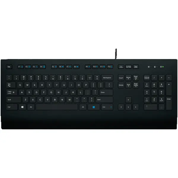 LOGITECH K280e Pro Corded Keyboard - BLACK - USB - US INTL ( 920-008157 ) 
