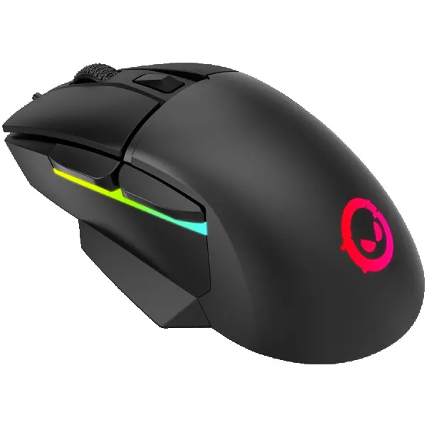 LORGAR gaming mice, Optical Gaming Mouse with 6 programmable buttons, Pixart ATG4090 sensor, DPI can be up to 8000, 30 million times key li