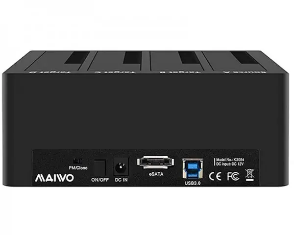 MAIWO Docking station USB 3.0 na 4 x SATA 2,53,5 K3084