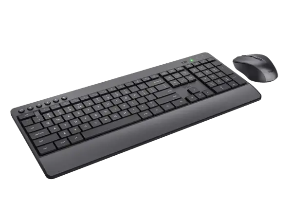 Tastatura+miš TRUST TREZO bežični setSilentUScrna' ( '24529' )