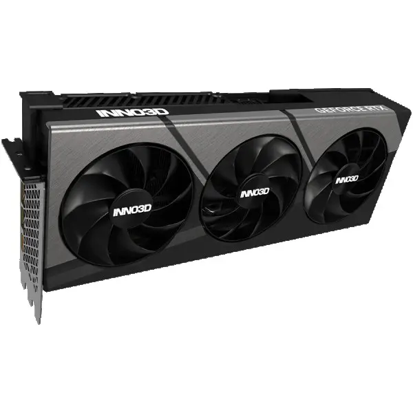 INNO3D NVIDIA Video Card RTX 4090 X3 OC 24GB GDDR6X 384bit, 2520MHz  21Gbps, 3x DP, 1x HDMI, 3 fan, 3 slot ( N40903-246XX-18332989 ) 
