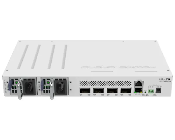 MIKROTIK (CRS504-4XQ-IN) CRS504, RouterOS L5, cloud router switch