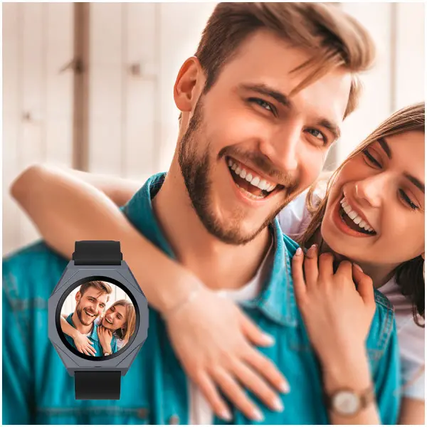 CANYON Otto SW-86, Smart watch Realtek 8762DK LCD 1.3 LTPS 360X360px, TP G+F 1+gesture 192KB Li-ion polymer battery 3.7v 280mAh,Gun aluminu