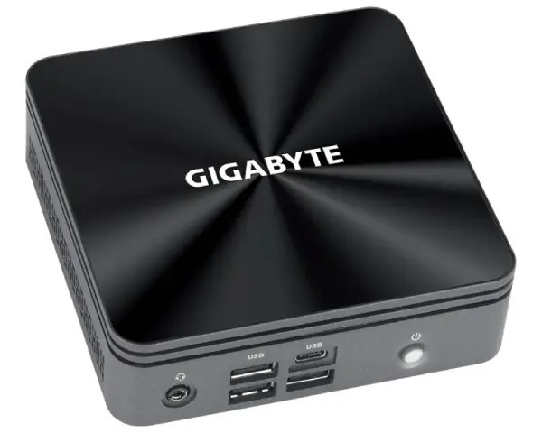 GIGABYTE GB-BRi3-10110 BRIX Mini PC Intel i3-10110U 2.10 GHz(4.10 GHz)250GB SSD8GB