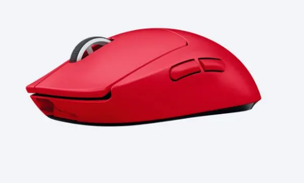 Logitech G Pro X Superlight Wireless Gaming Mouse, Red