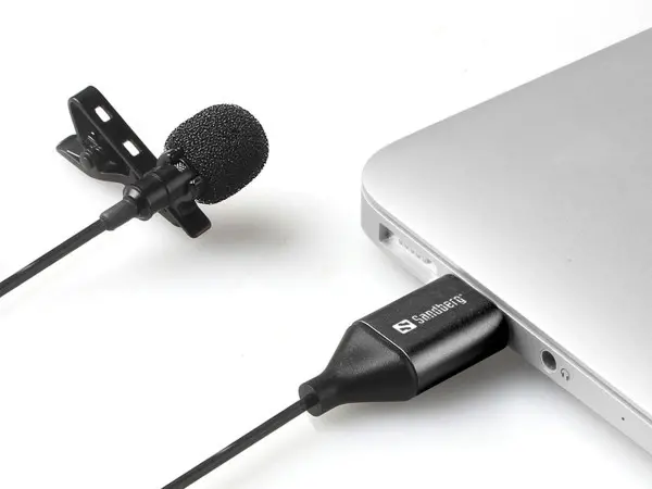 USB streamer mikrofon Sandberg Clip 126-40