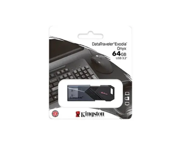 USB Flash Kingston 64GB DataTraveler Exodia Onyx USB3.2, DTXON/64G