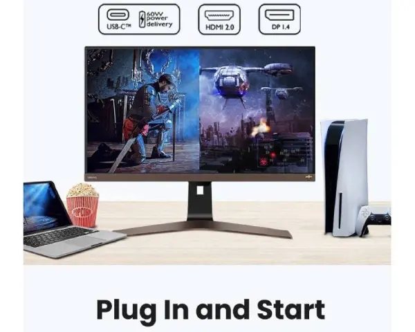 BENQ 28'' EW2880U QHD IPS LED monitor