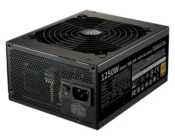 COOLER MASTER MWE Gold V2 1250W napajanje (MPE-C501-AFCAG-3EU) 10Y