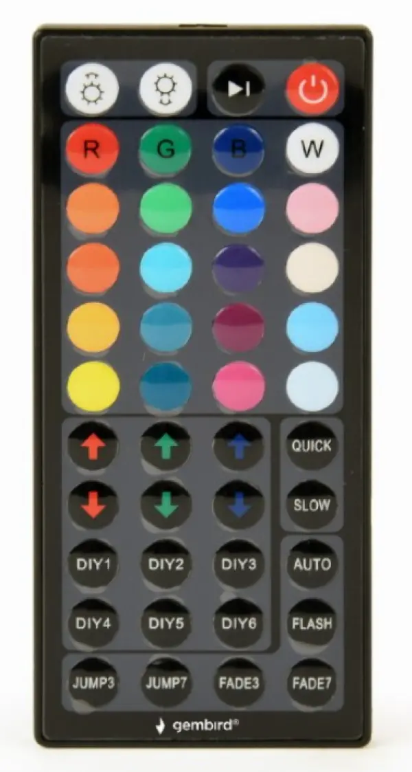 LED-S-RGB500-01 Gembird RGB LED traka + daljinski, 5m
