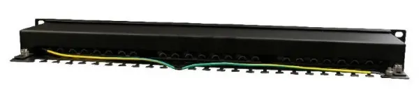 NPP-C524-002 Gembird Cat.5E 24 port shielded patch panel, 19 1U