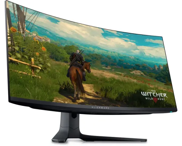DELL 34'' AW3423DWF 165Hz QHD OLED FreeSync Alienware Gaming zakrivljeni monitor