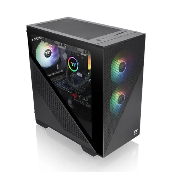Kućište Thermaltake Divider 170 TG ARGB x2BlackWinSPCCTemperedGlass
