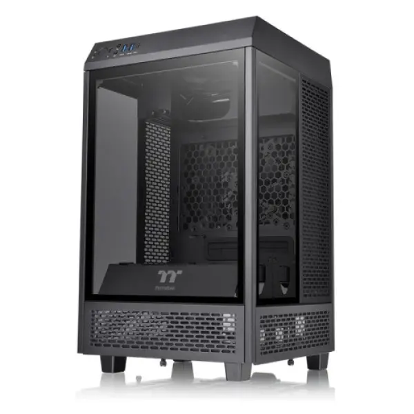 Kućište Thermaltake The Tower 100BlackWinSPCCTempered Glass*3