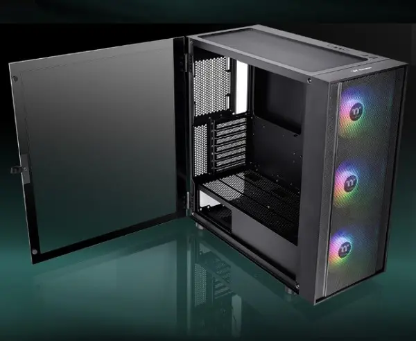 Kućište Thermaltake H570 TG ARGB x3BlackWindowSPCCTemperedGlass