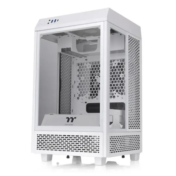Kućište Thermaltake The Tower 100 SNOWWhiteWindowSPCCTempered Glass*3