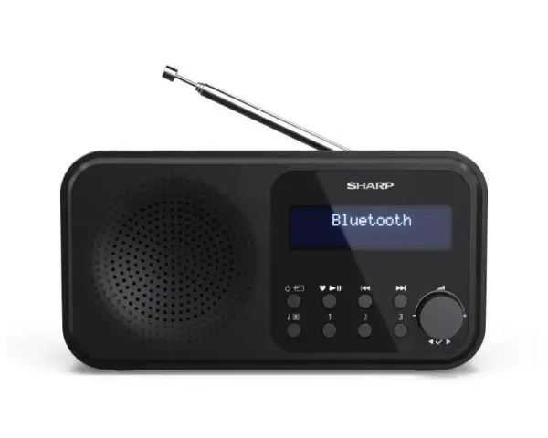 SHARP DR-P420(BK) Tokyo Portabl Digitalni radio crni