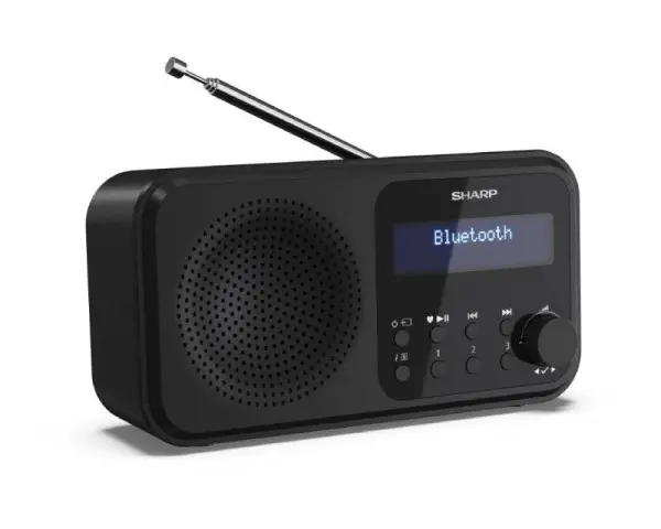 SHARP DR-P420(BK) Tokyo Portabl Digitalni radio crni