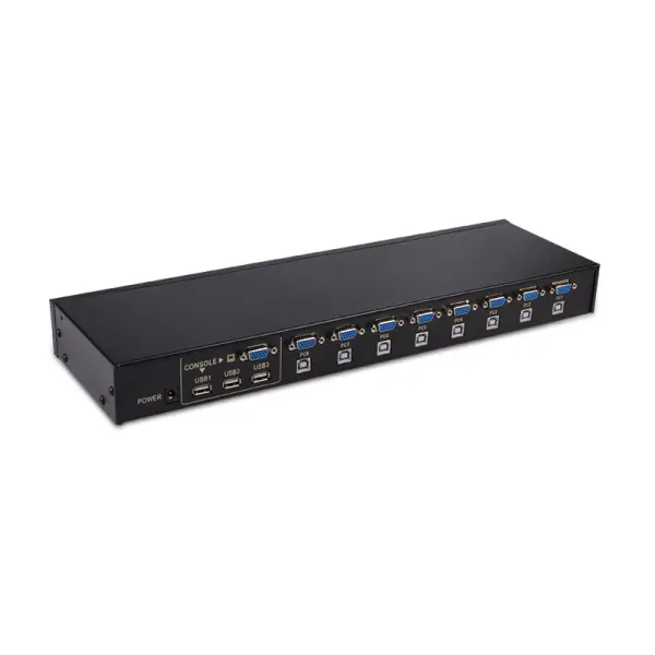 KVM switch 8 PC-a na isti monitor,mis, tastaturu JWD-SP27