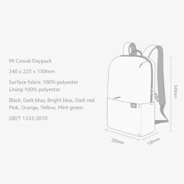 Ranac 14&quot;  Xiaomi Mi Casual Daypack pink