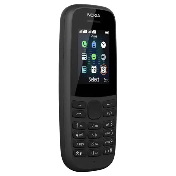 Mobilni telefon Nokia 105 DS Black 1,4&quot;/4MB/FM radio