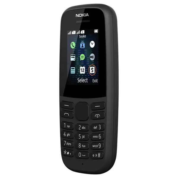 Mobilni telefon Nokia 105 DS Black 1,4&quot;/4MB/FM radio