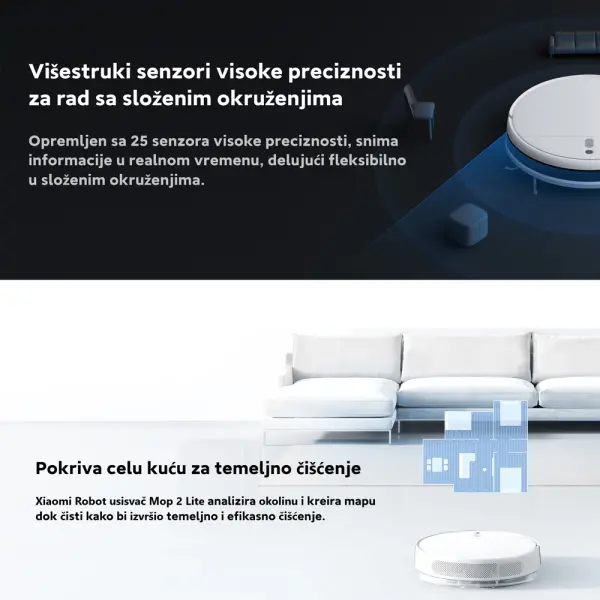 Usisivač Xiaomi Mi Robot Vacuum-Mop 2 lite EU