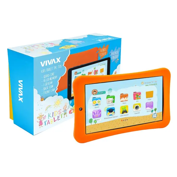Tablet Vivax TPC-705 Kids 7” IPS/MT8167 Quad Core/1GB/16GB/Android 9.0 GO