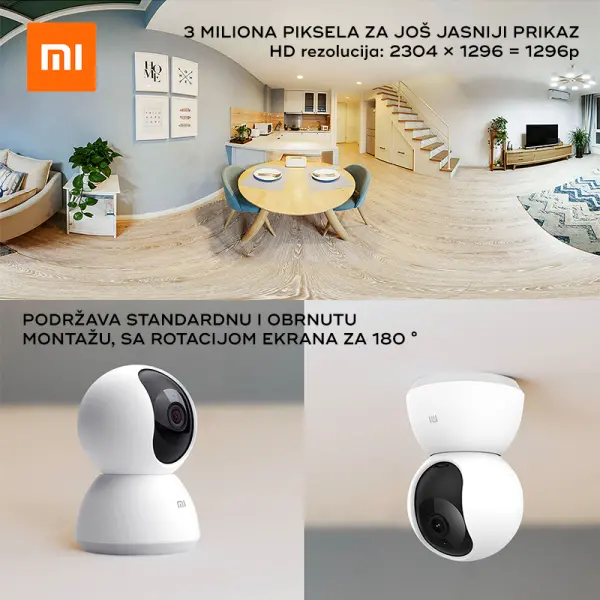 XIAOMI Mi Home Security Camera 360° 2K