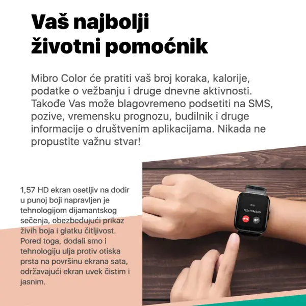 XIAOMI Haylou Mibro Color Smart Watch
