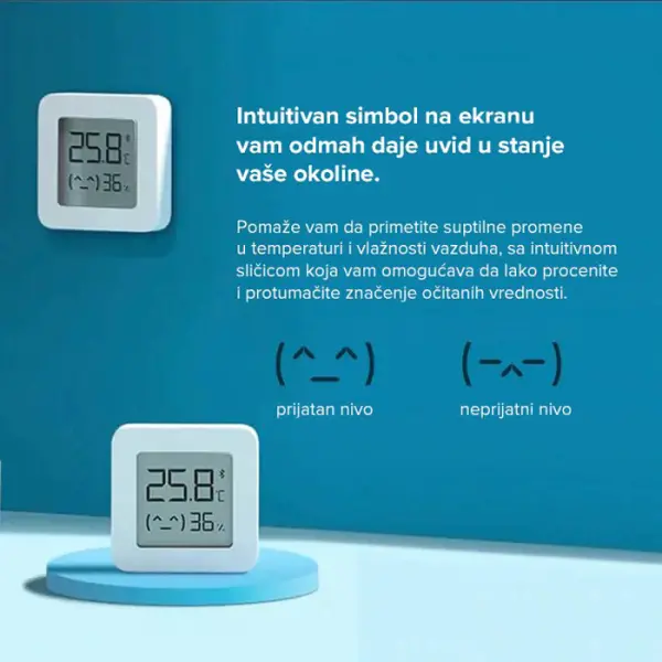 Xiaomi Merač Temperature i vlažnosti vazduha Monitor 2' ( 'NUN4126GL' )