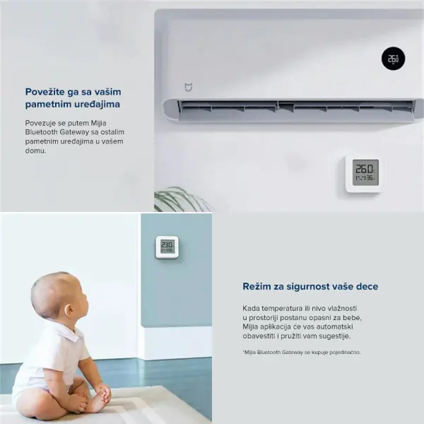 Xiaomi Merač Temperature i vlažnosti vazduha Monitor 2' ( 'NUN4126GL' )