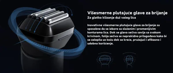 Električni brijač XIAOMI Mi 5-Blade Electric Shaver' ( 'BHR5265GL' ) 