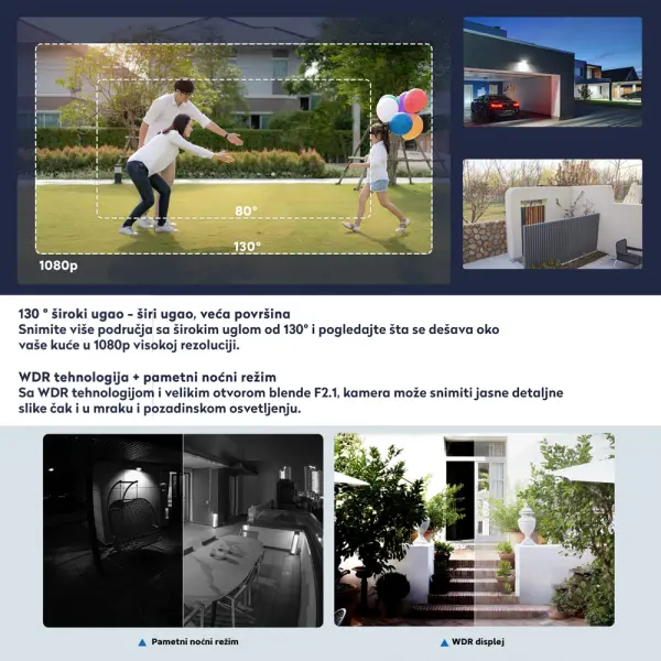 Sigurnosna kamera XIAOMI Mi Wireless outdoor security Camera 1080p