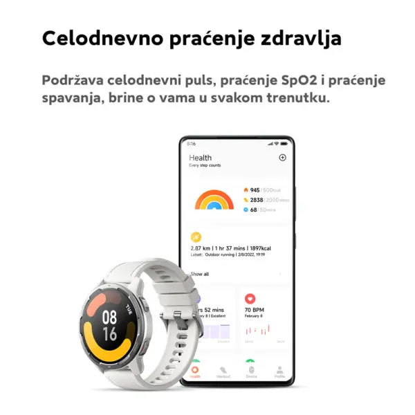Pametni sat XIAOMI S1 Active GLplavi' ( 'BHR5467GL' ) 