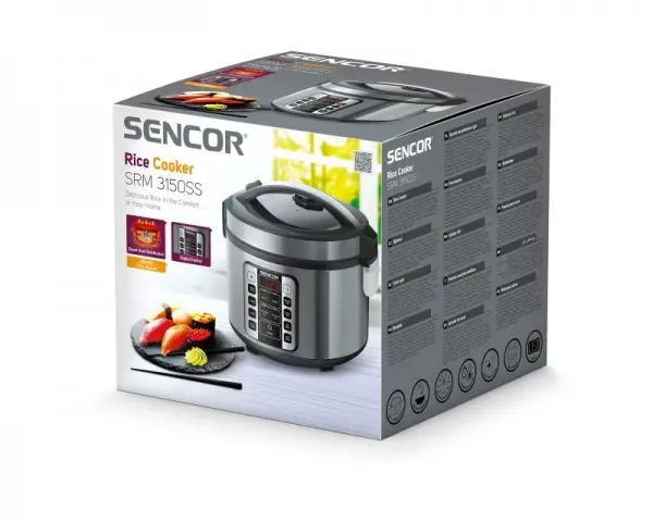 SENCOR SRM 3150SS Aparat za kuvanje pirinča